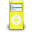 iPod Nano Yellow On Icon 32x32 png